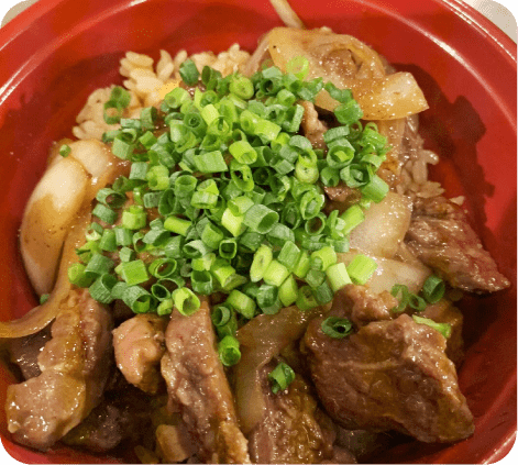 和牛ステーキ丼 ￥2,100